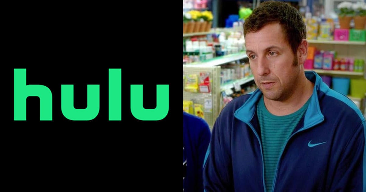 Adam sandler best sale movies on hulu