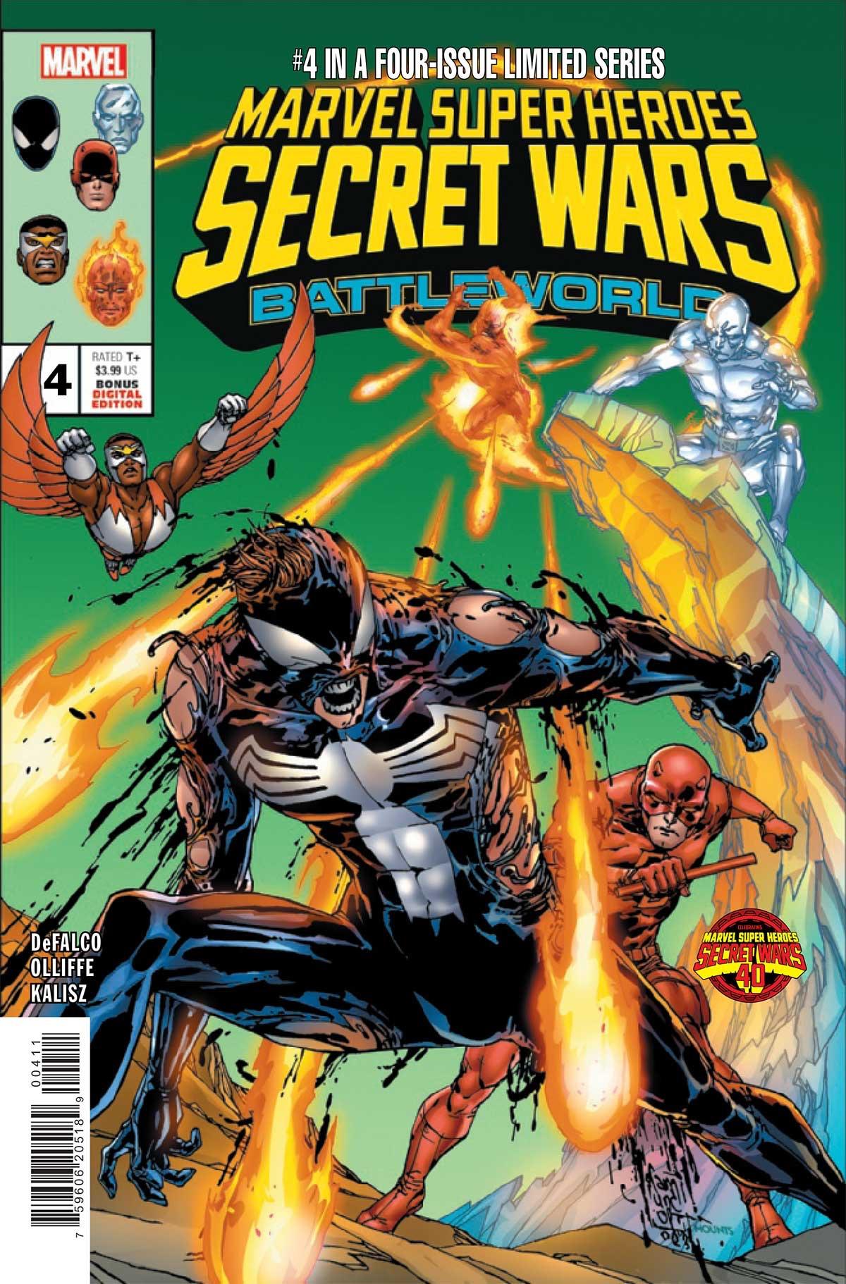 It's Symbiote Spider-Man vs. Marvel Heroes in Secret Wars Finale