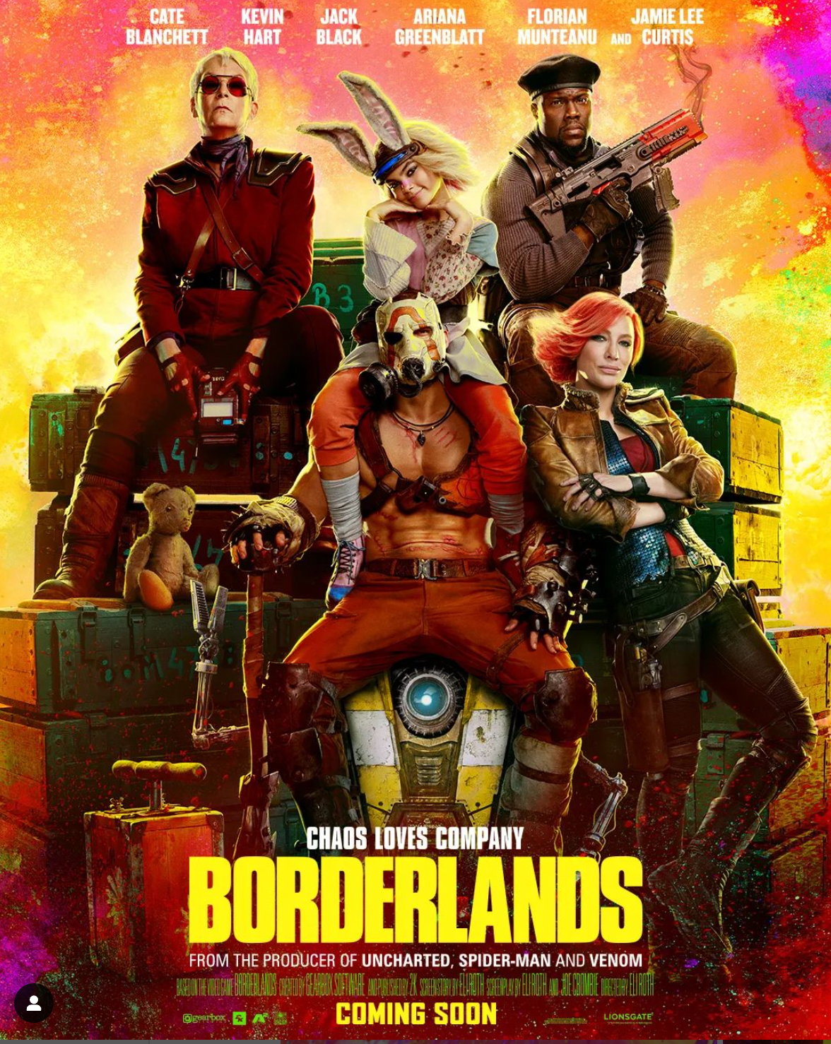 Borderlands Movie Reveals Teaser and Poster Ahead of Full Trailer Tomorrow