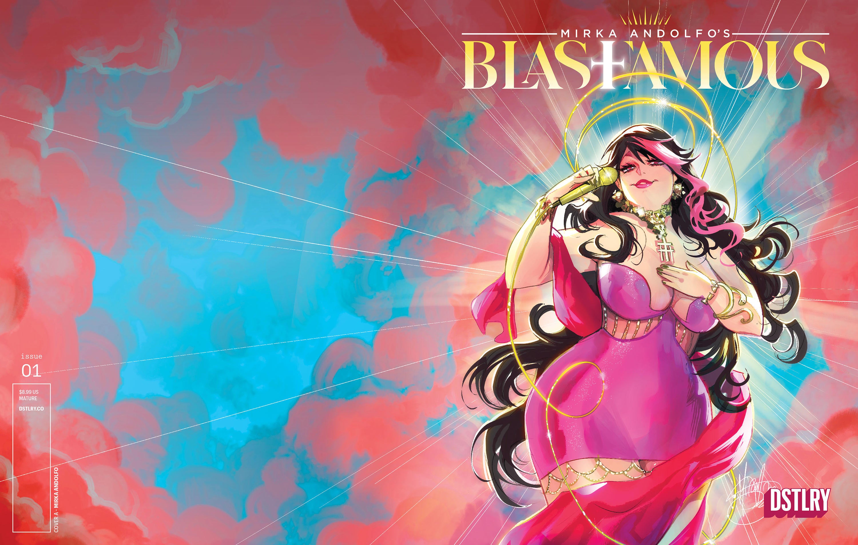 DSTLRY Reveals First Look Preview of Mirka Andolfo's Blasfamous #1 (Exclusive)