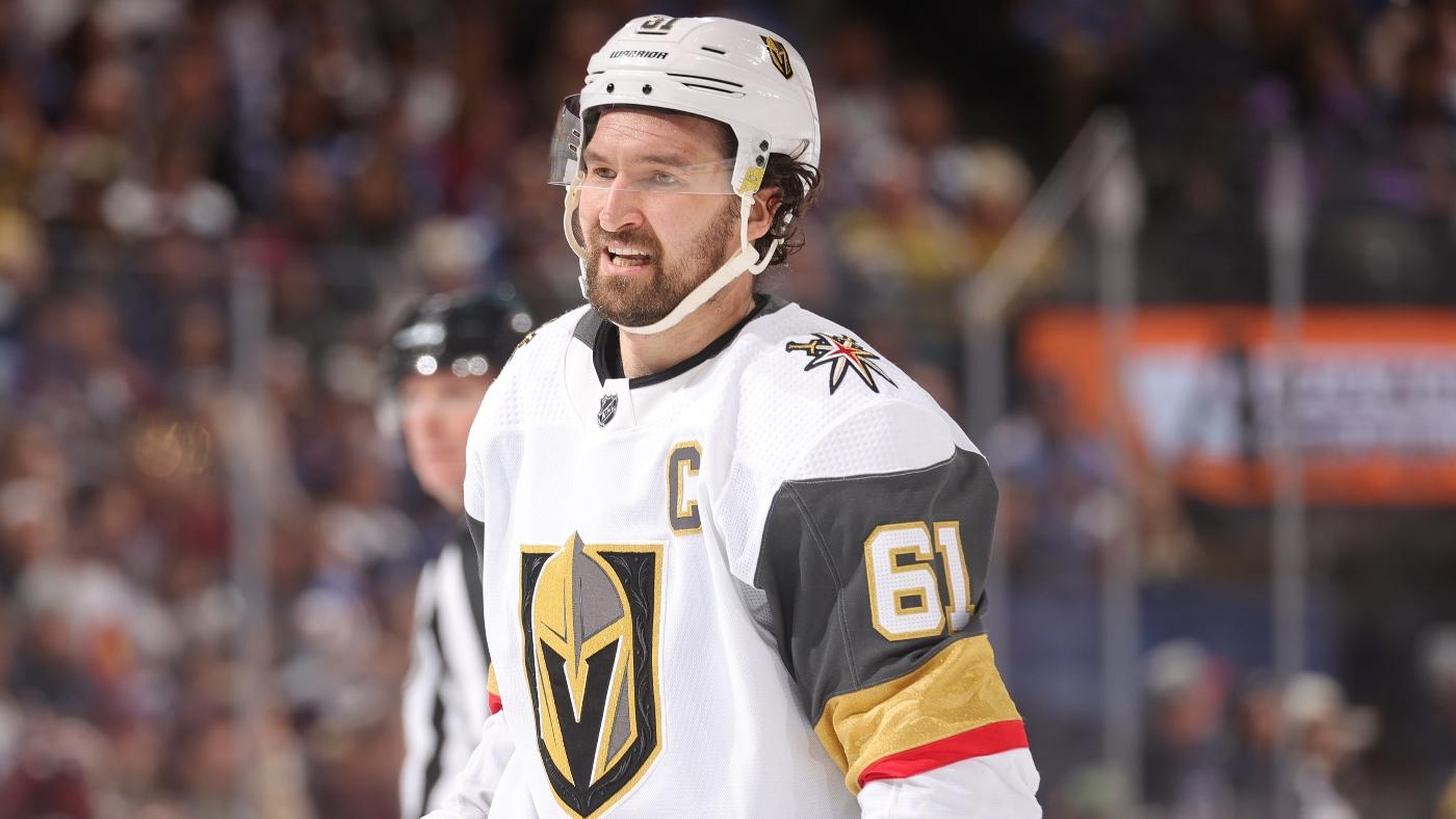 Golden Knights captain Mark Stone out 'week-to-week' with upper-body injury