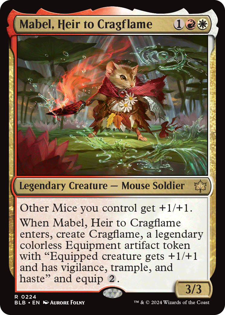 Magic: The Gathering First Bloomburrow Spoilers Unveiled