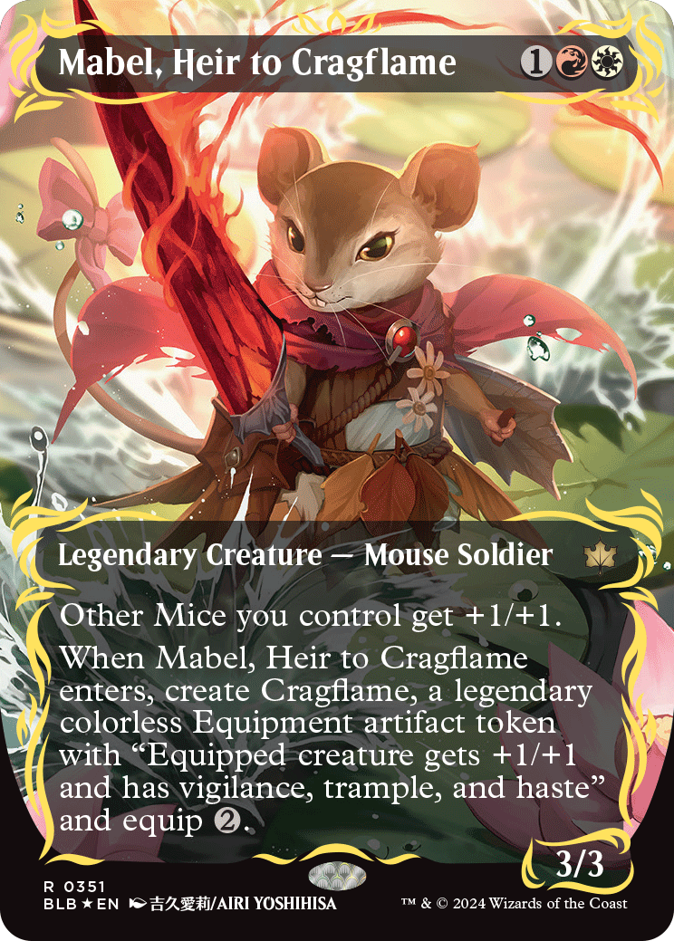 Magic The Gathering First Bloomburrow Spoilers Unveiled