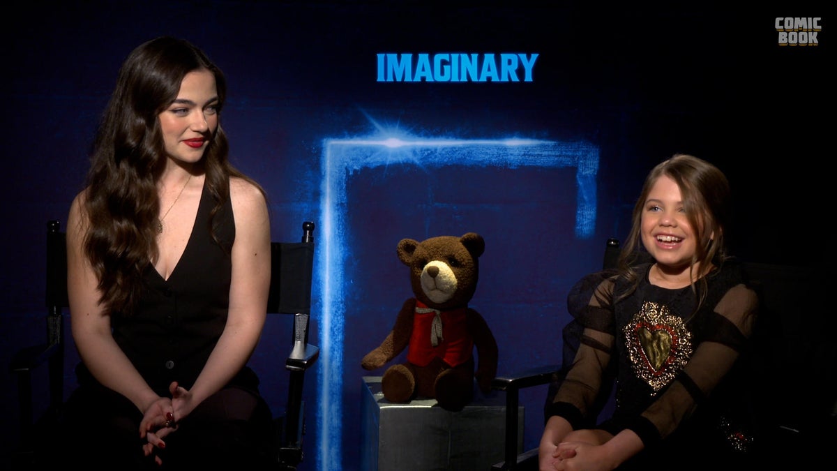 Pyper Braun Hid The Stuffed Imaginary Bear Around The Set To Scare People