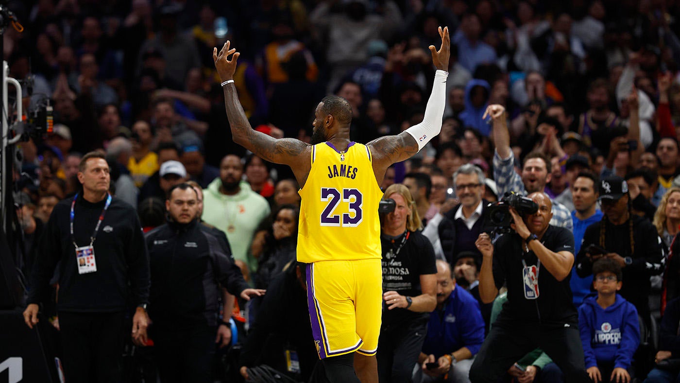 
                        LeBron James chasing 40,000 points: How high will his total climb and what happens after milestone?
                    