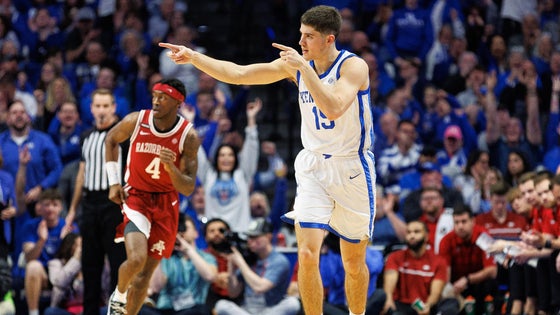 NCAA Basketball: Arkansas at Kentucky