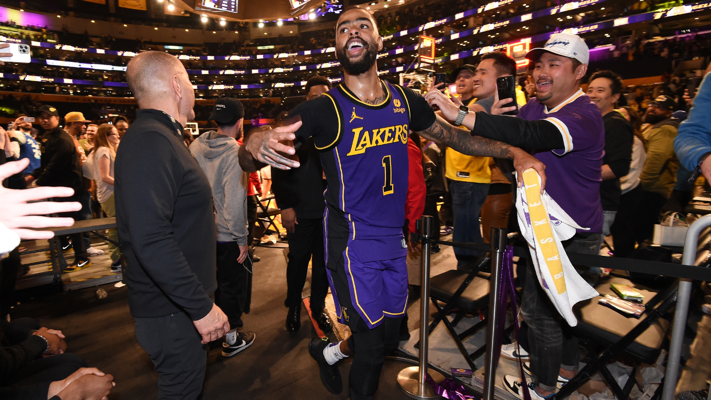 D’Angelo Russell continues to play like third star Lakers have been looking for