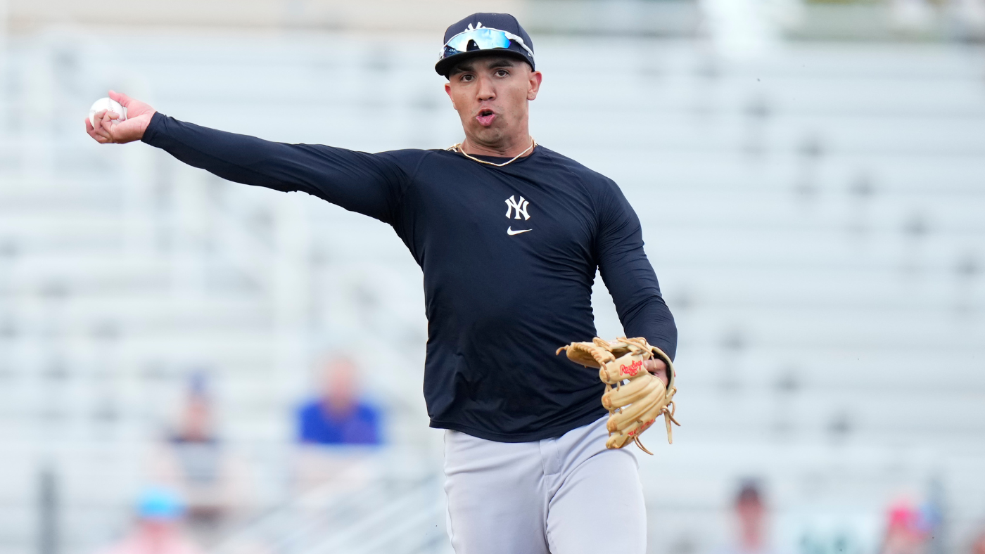 Yankees roster depth takes injury hit with Oswald Peraza out at least 6-8 weeks due to shoulder strain