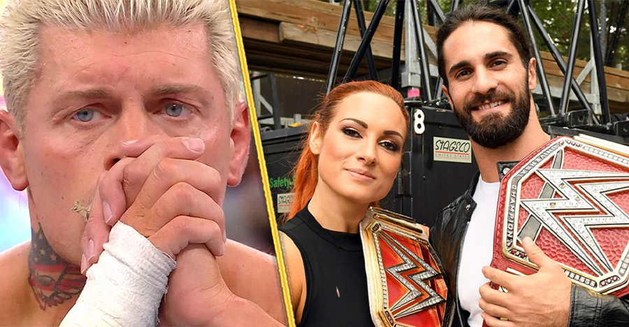 Cody Rhodes Other Wwe Superstars React To Becky Lynch And Seth Rollins Nsfw Only Belts Photo 0460