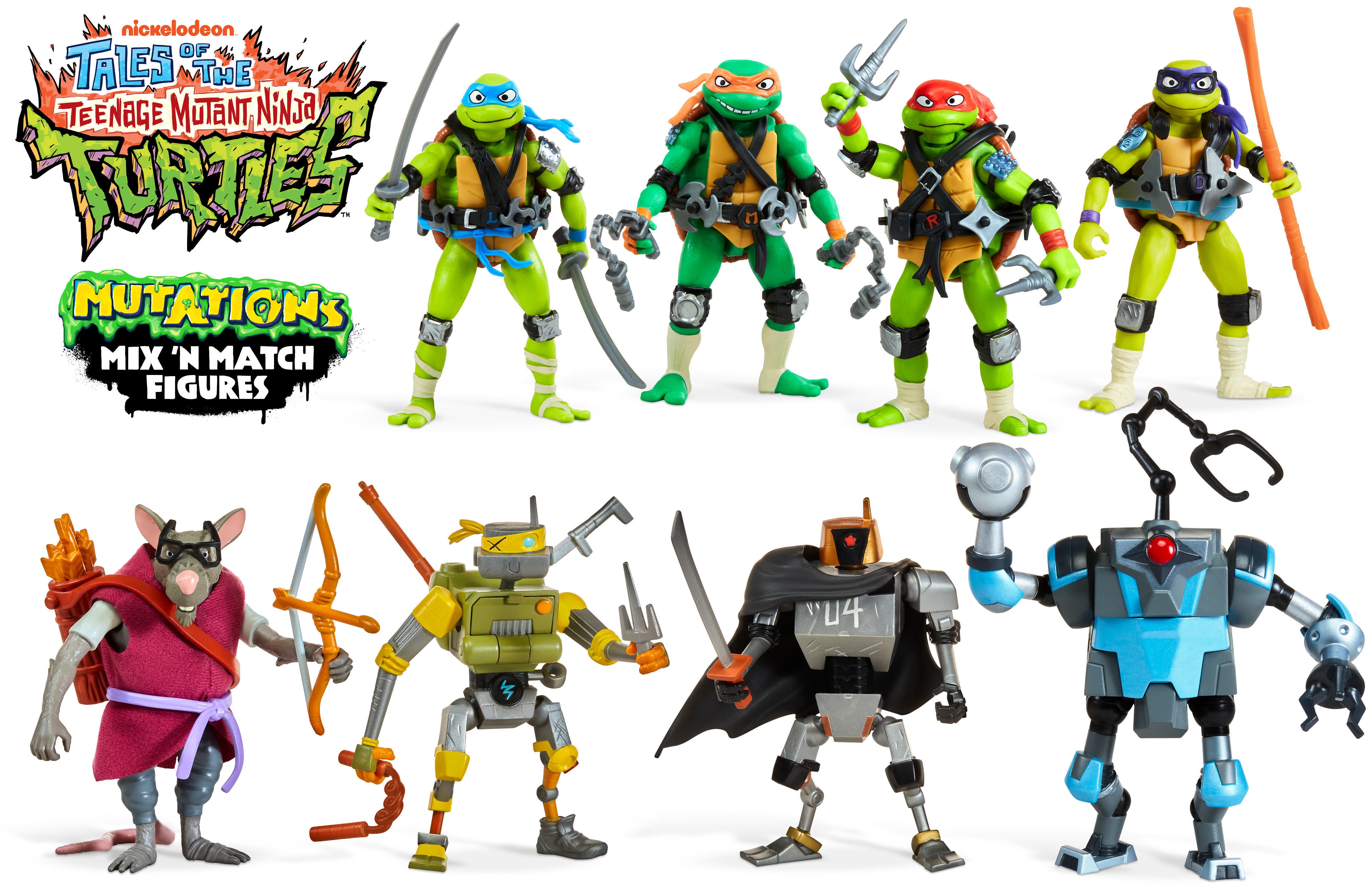 Tales of the Teenage Mutant Ninja Turtles Playmates Figures