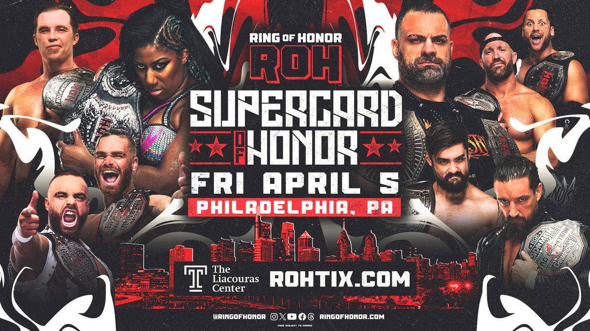 Two Huge Title Matches Set for ROH Supercard of Honor