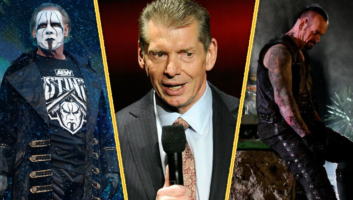 STING THE UNDERTAKER VINCE MCMAHON WWE