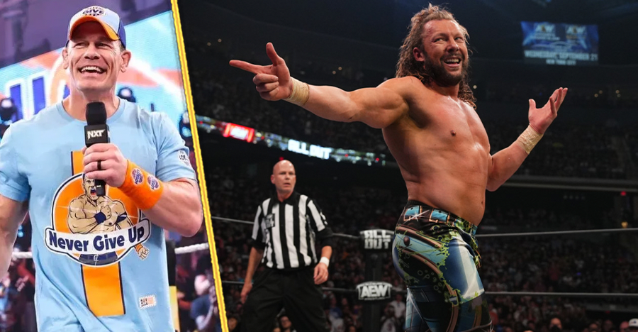 Kenny Omega reacts to John Cena's cryptic post about him