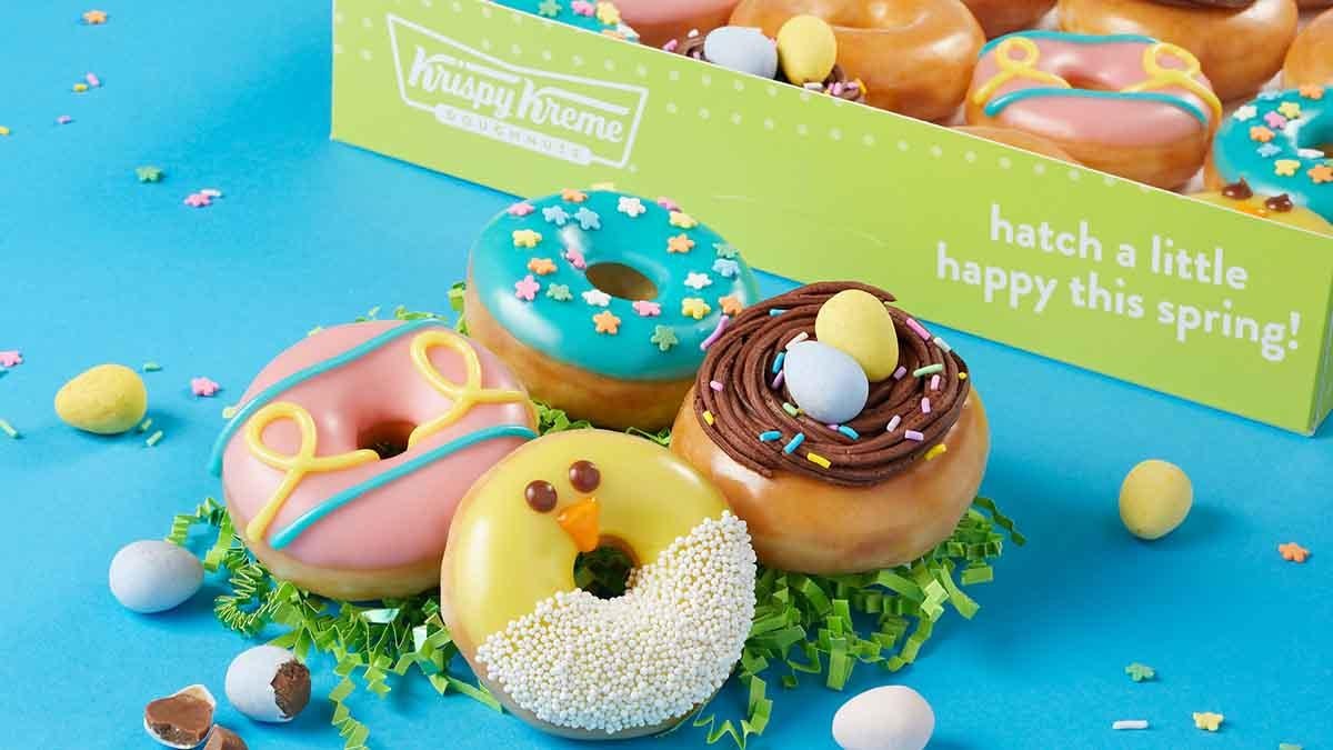 krispy-kreme-spring-mini-doughnuts