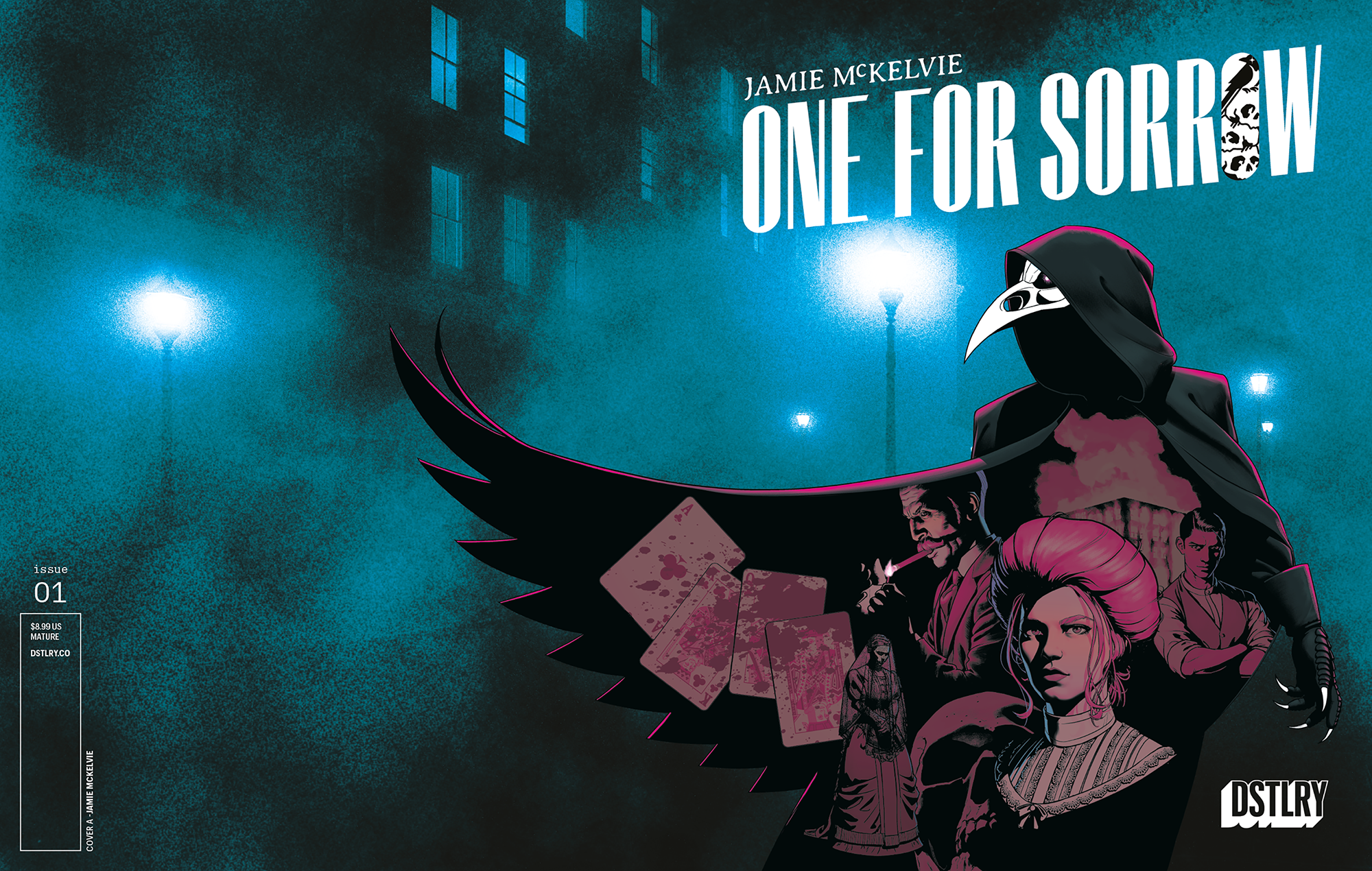 DSTLRY Reveals Stunning Covers for Jamie McKelvie's One For Sorrow (Exclusive)