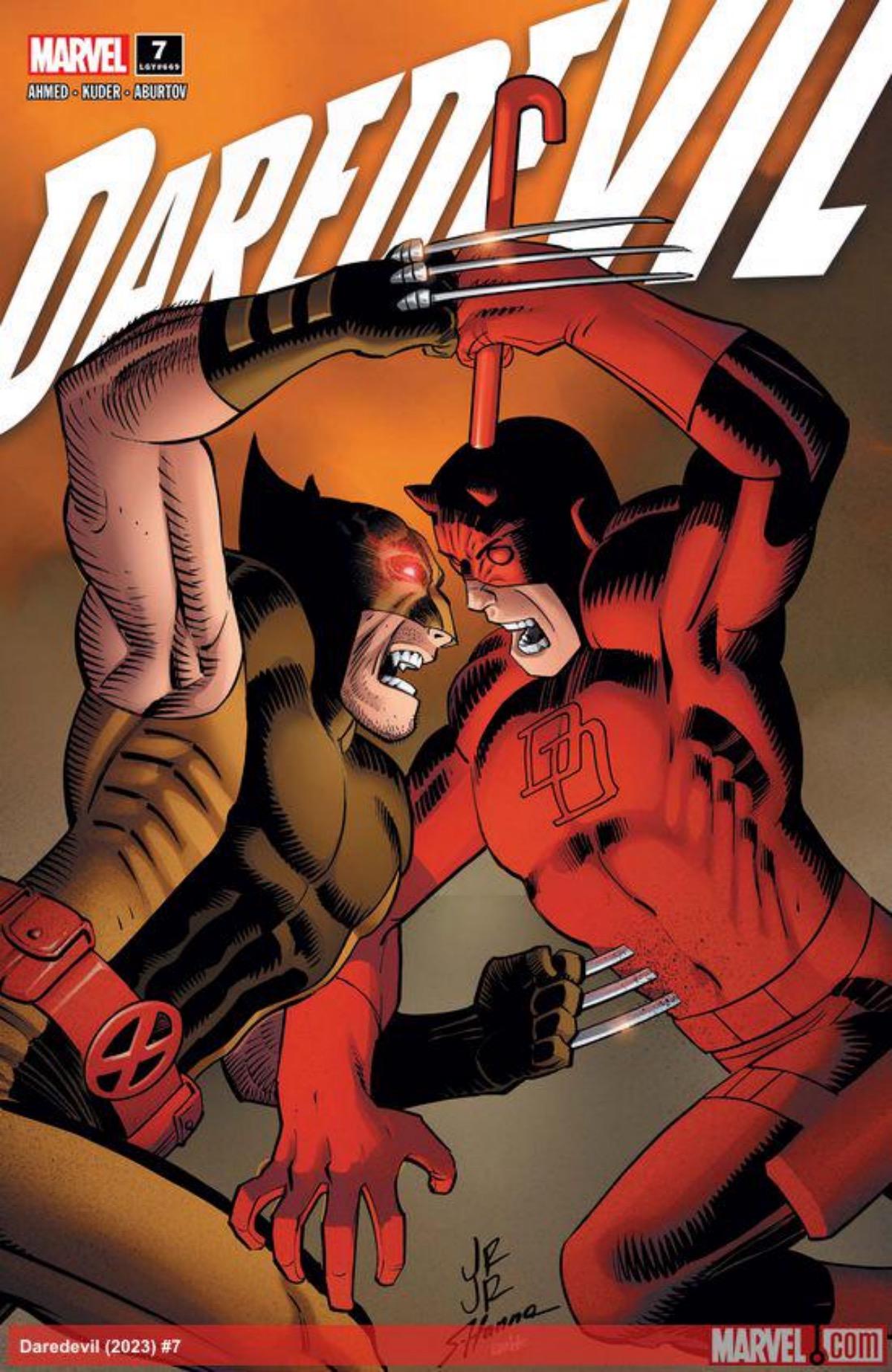 Marvel's Daredevil Faces Wolverine's Wrath in New Preview