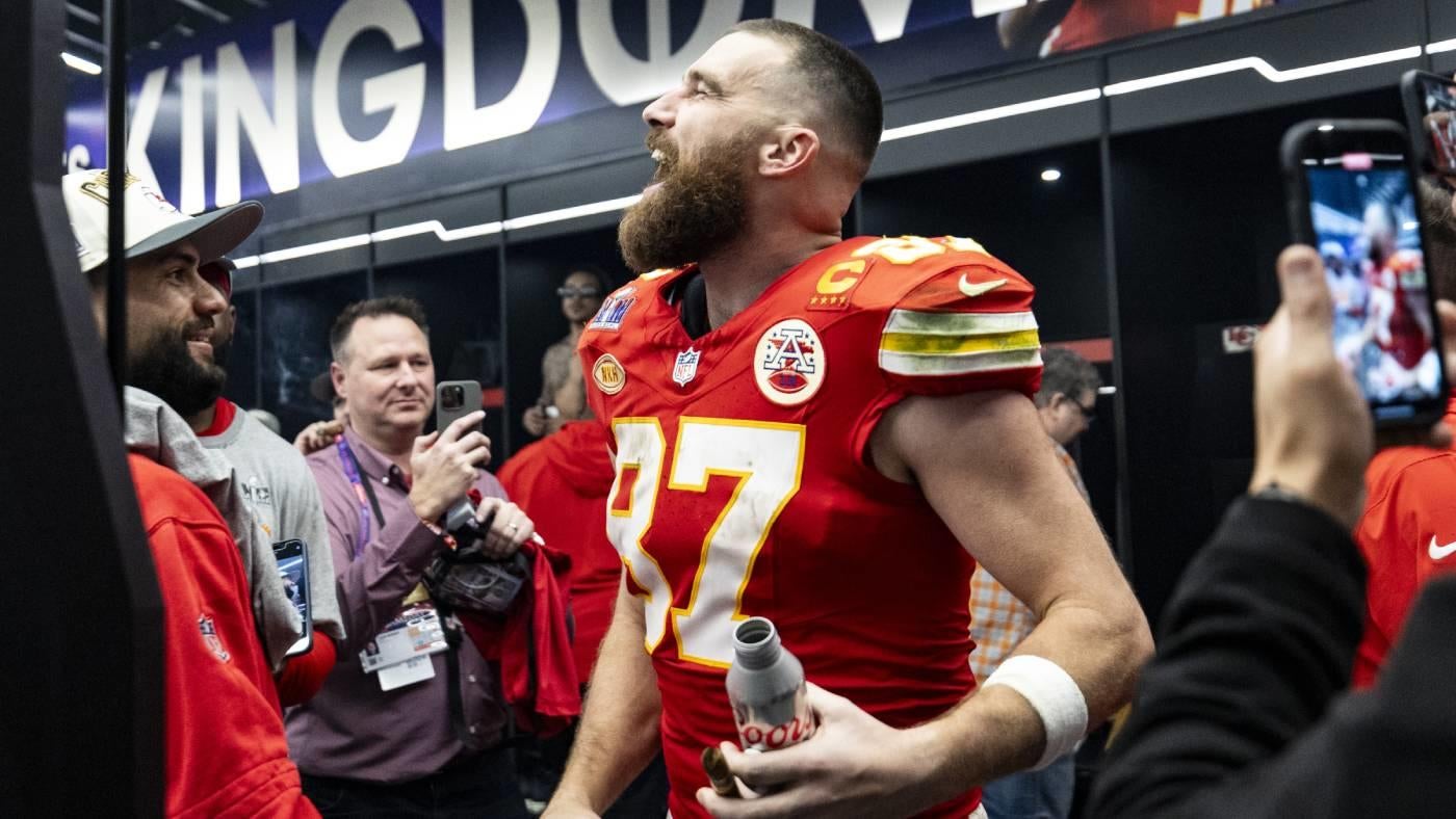 Chiefs' Travis Kelce wants to recruit Aaron Donald for 'one more Super Bowl' despite his recent retirement