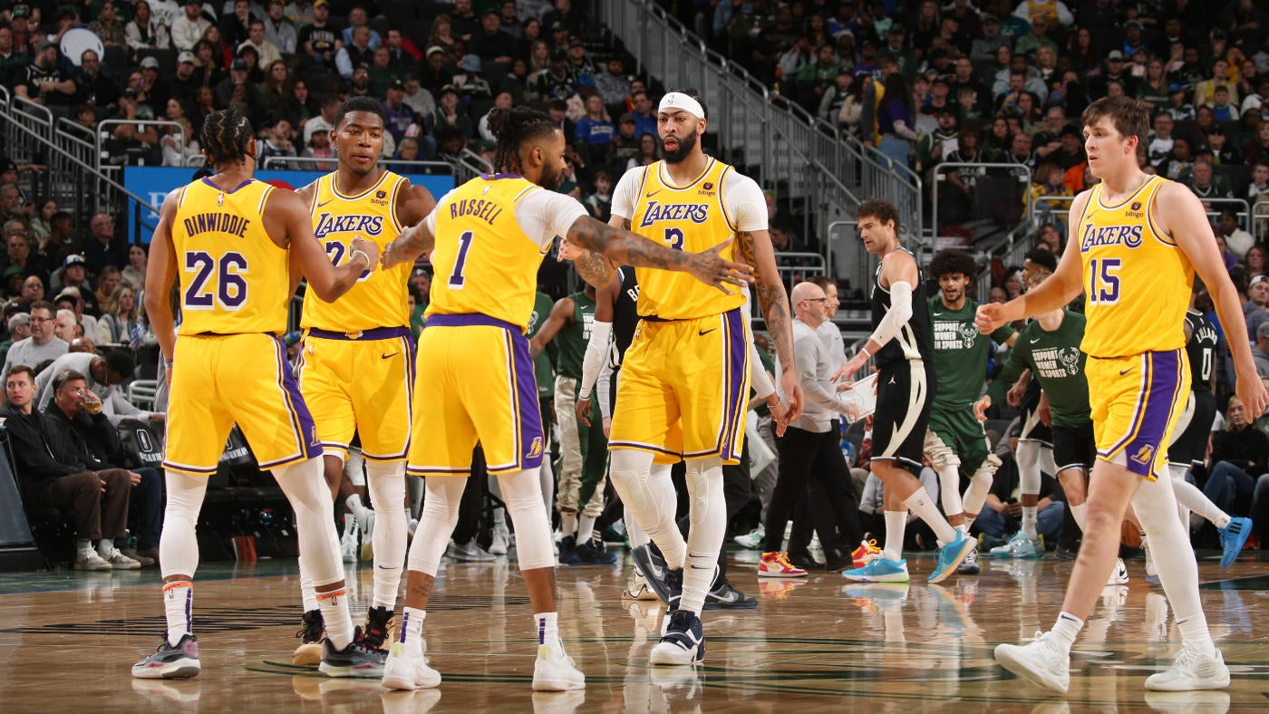All the numbers you need to know from Lakers’ 19-point comeback win over Bucks in double-overtime