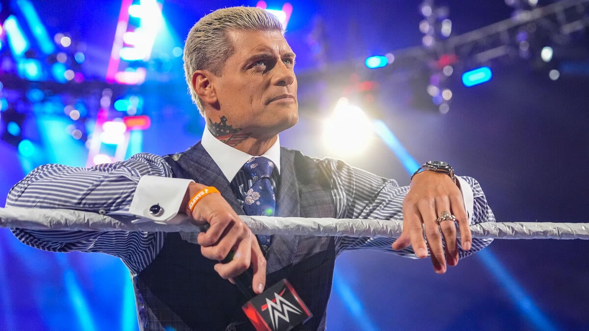 Watch an Overwhelmed Cody Rhodes Receive Sentimental Gift Following WrestleMania 40 Title Win