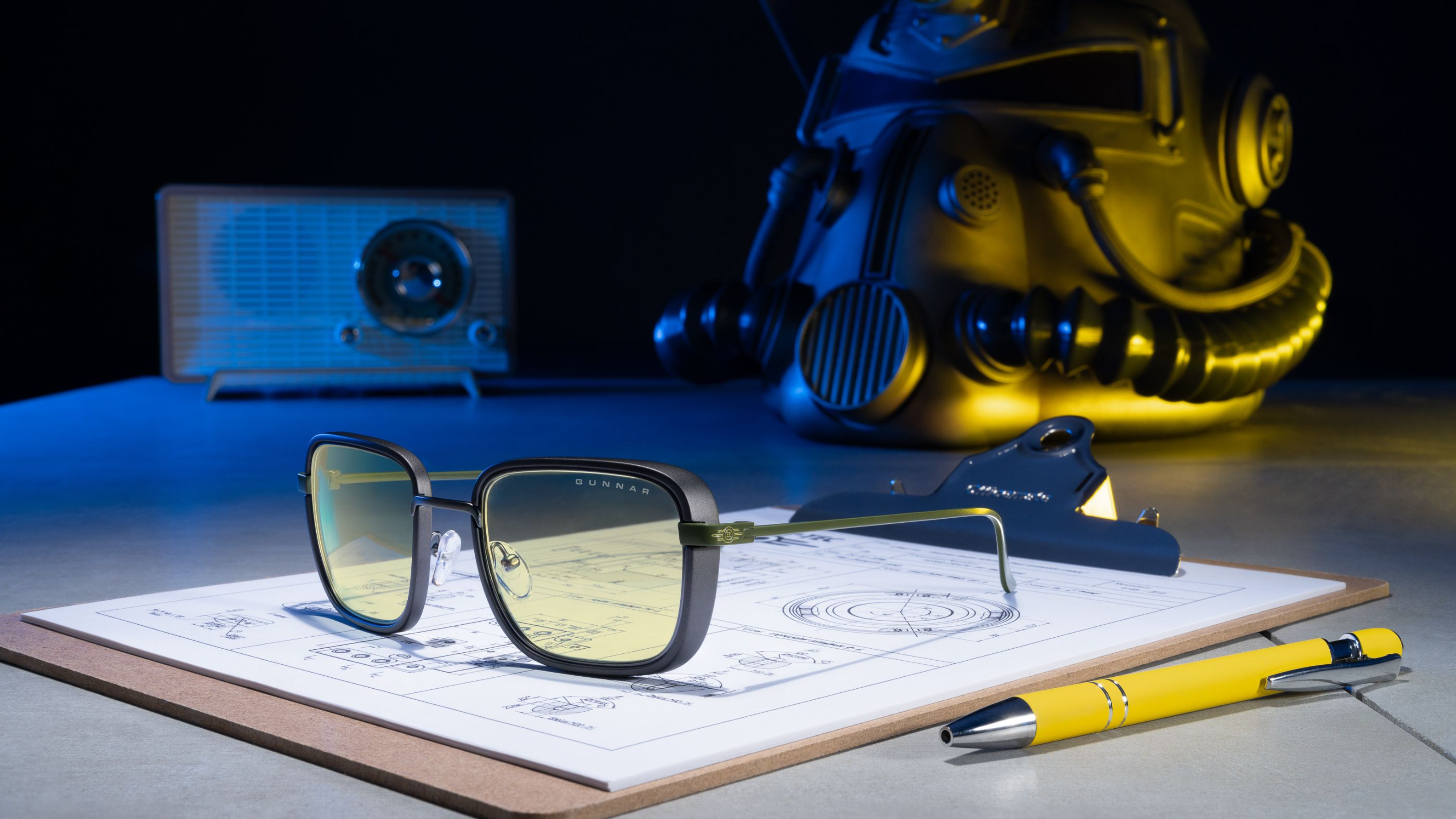 Fallout Vault 33 Computer and Gaming Glasses From Gunnar Now Available