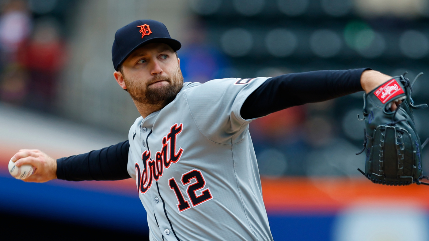 Tigers' Casey Mize makes first MLB appearance in almost two years, strikes out four against Mets