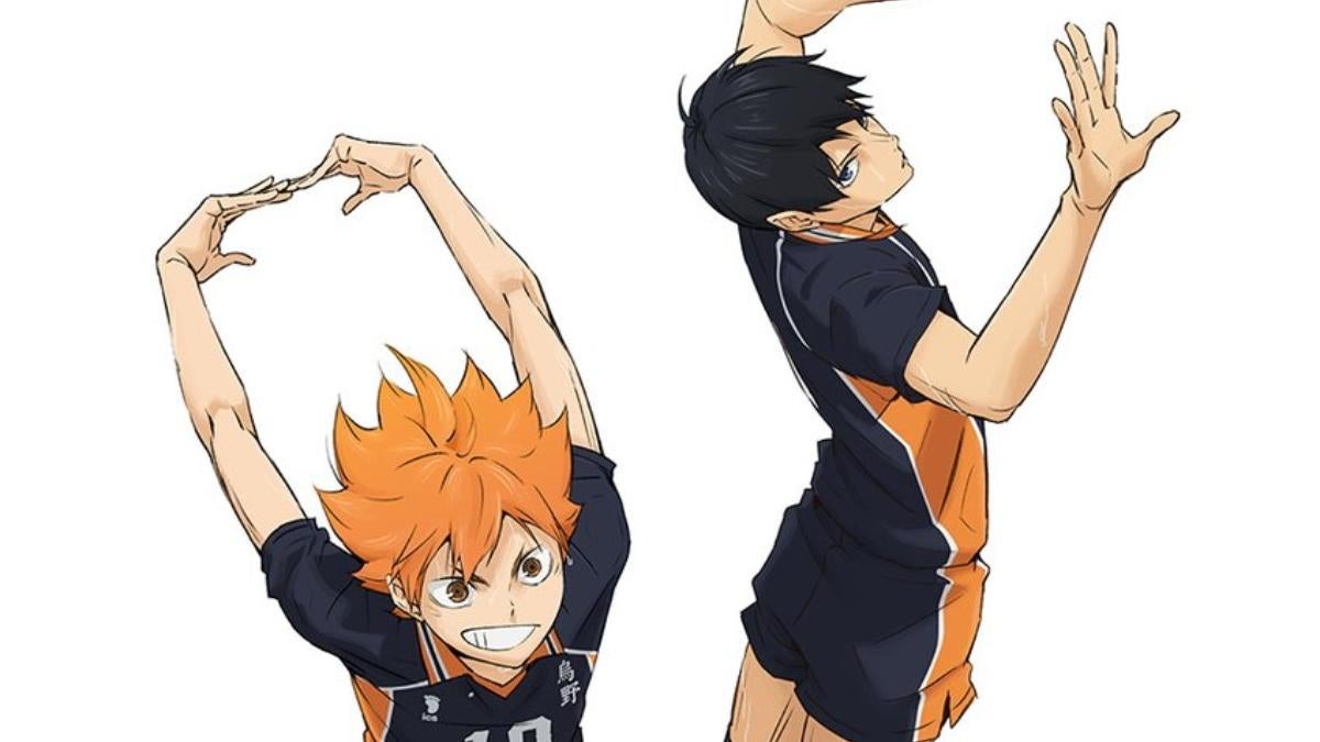 Haikyu выпускает плакаты к 10-летию