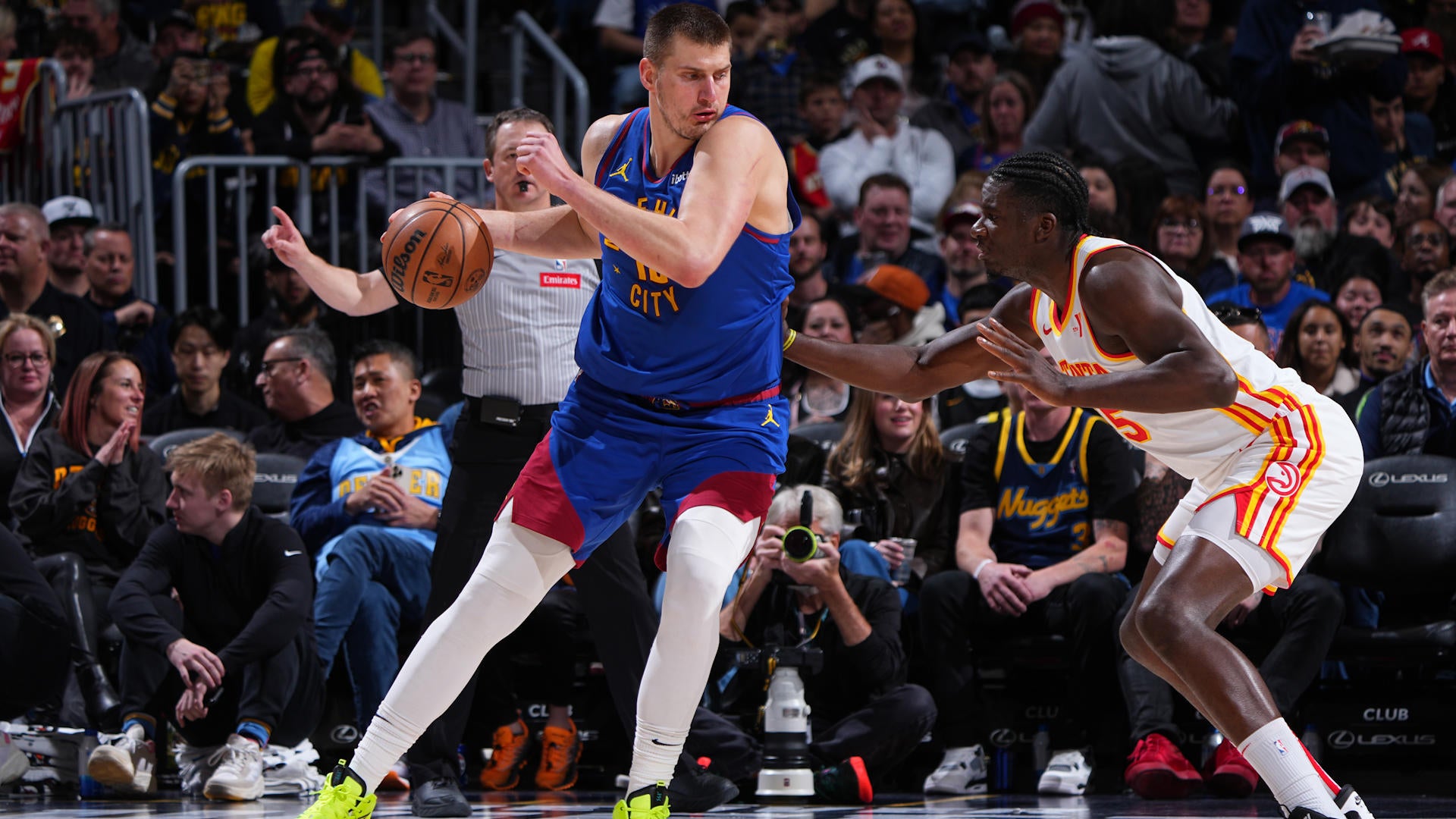 Highlights: Hawks at Nuggets