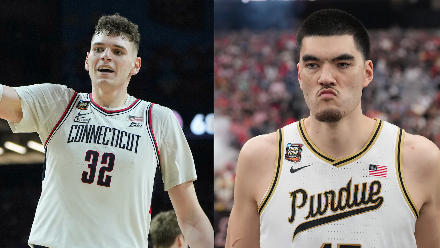 Zach Edey vs. Donovan Clingan: How duel of Purdue and UConn's 7-footers will determine national championship