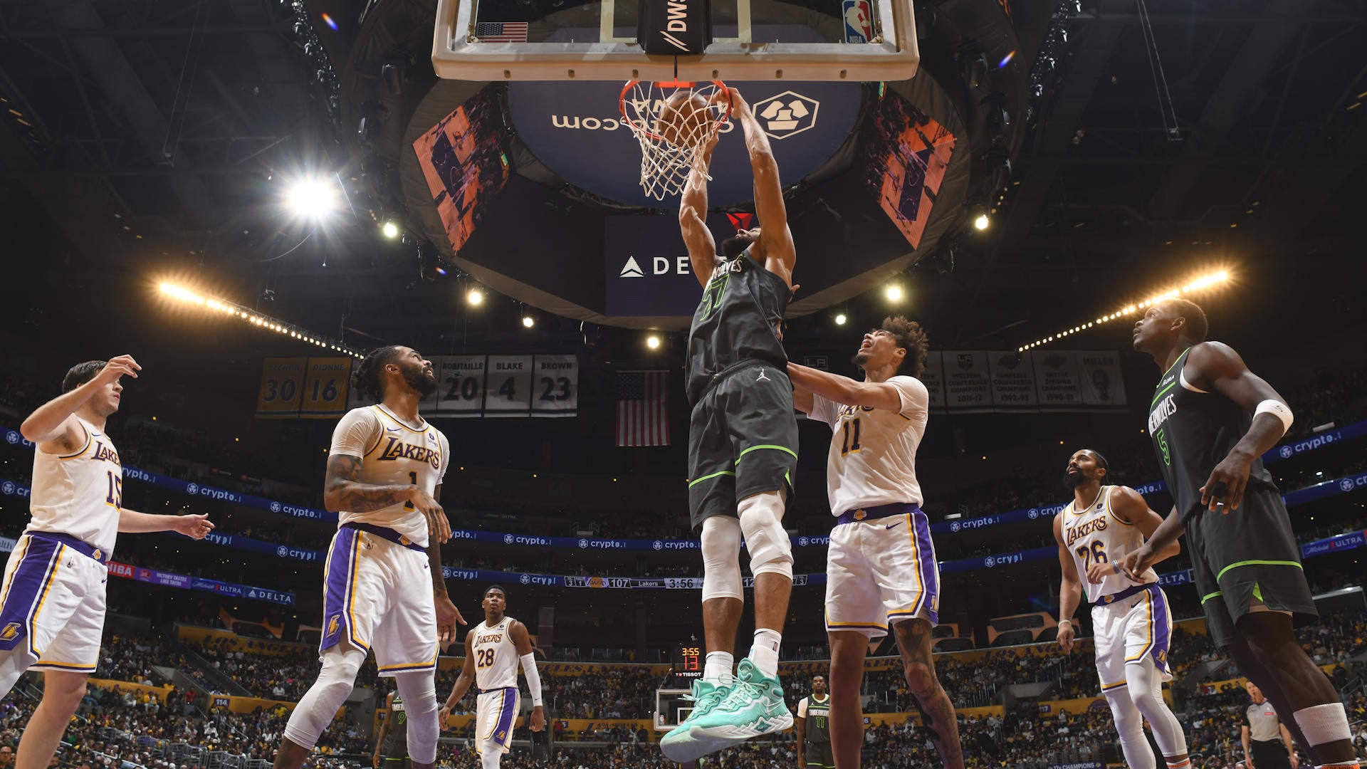 Highlights: Timberwolves at Lakers