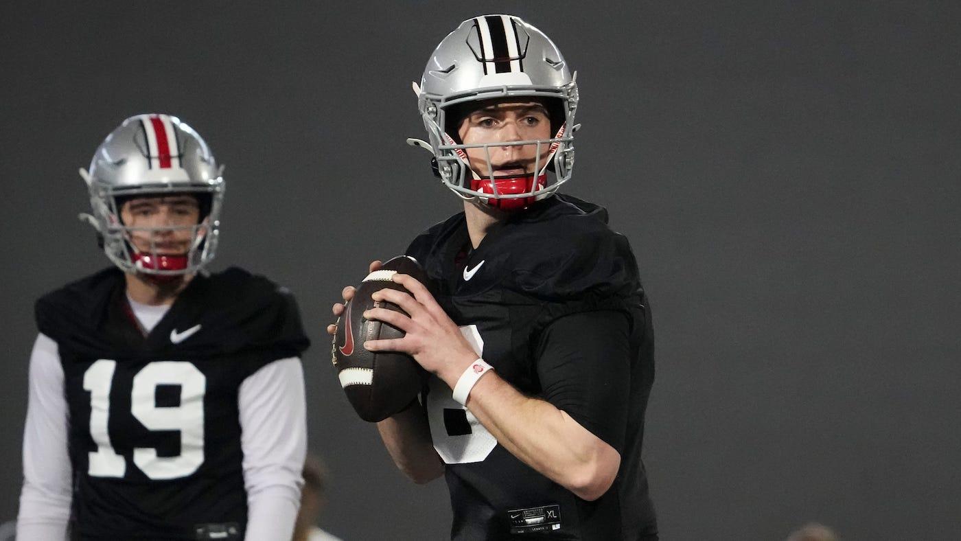 Is Will Howard an upgrade at QB for Ohio State? Star transfer gets first chance to prove worth in spring game