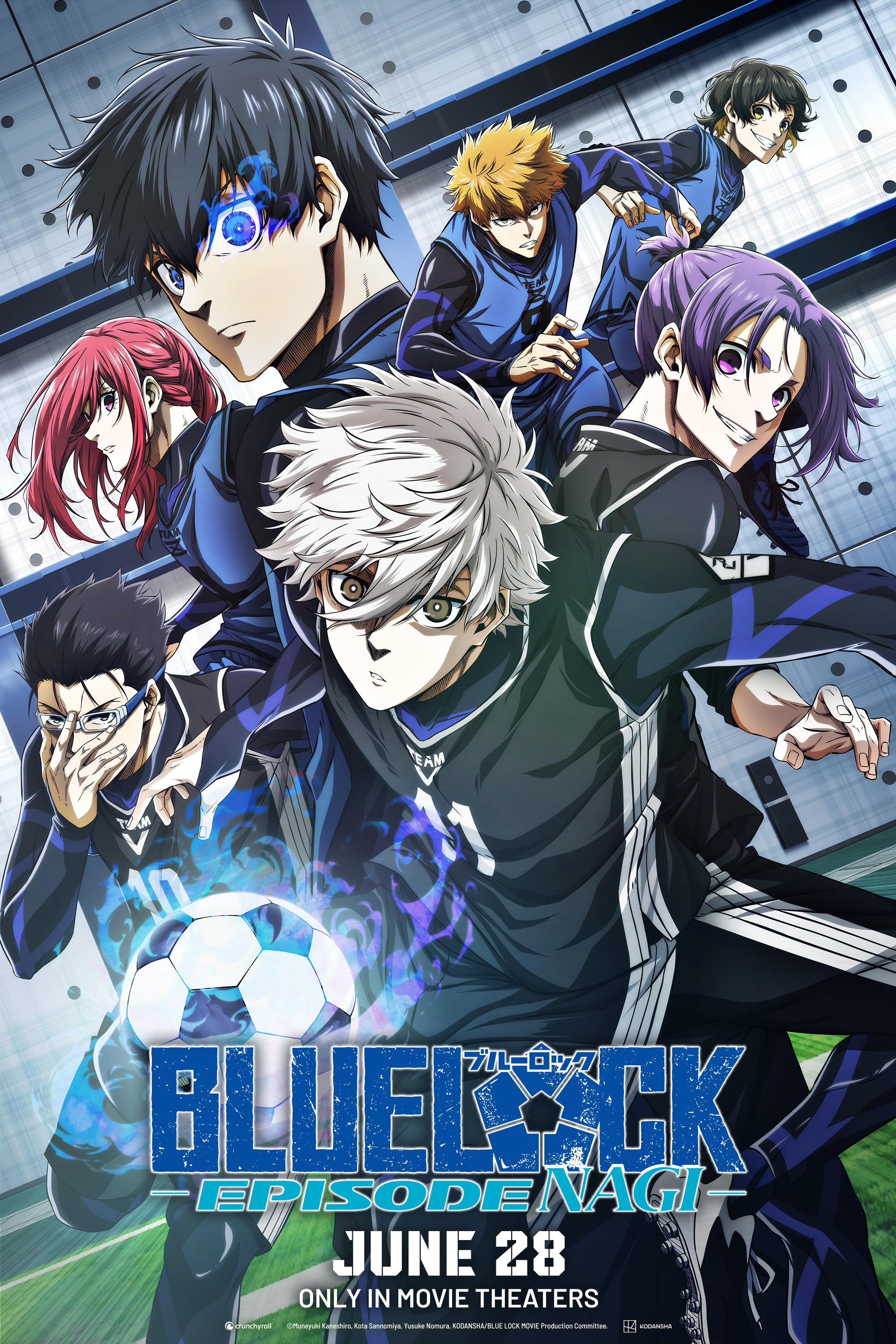 Blue Lock The Movie - Episode Nagi раскрывает дату выхода в Северной Америке