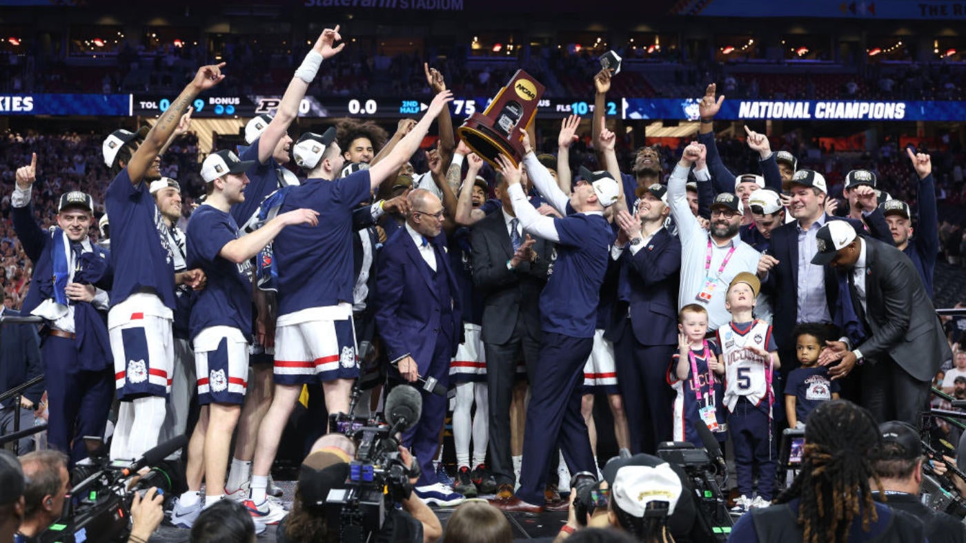 
                        UConn repeats as NCAA Tournament champions: Comparing Huskies to other recent back-to-back title winners
                    