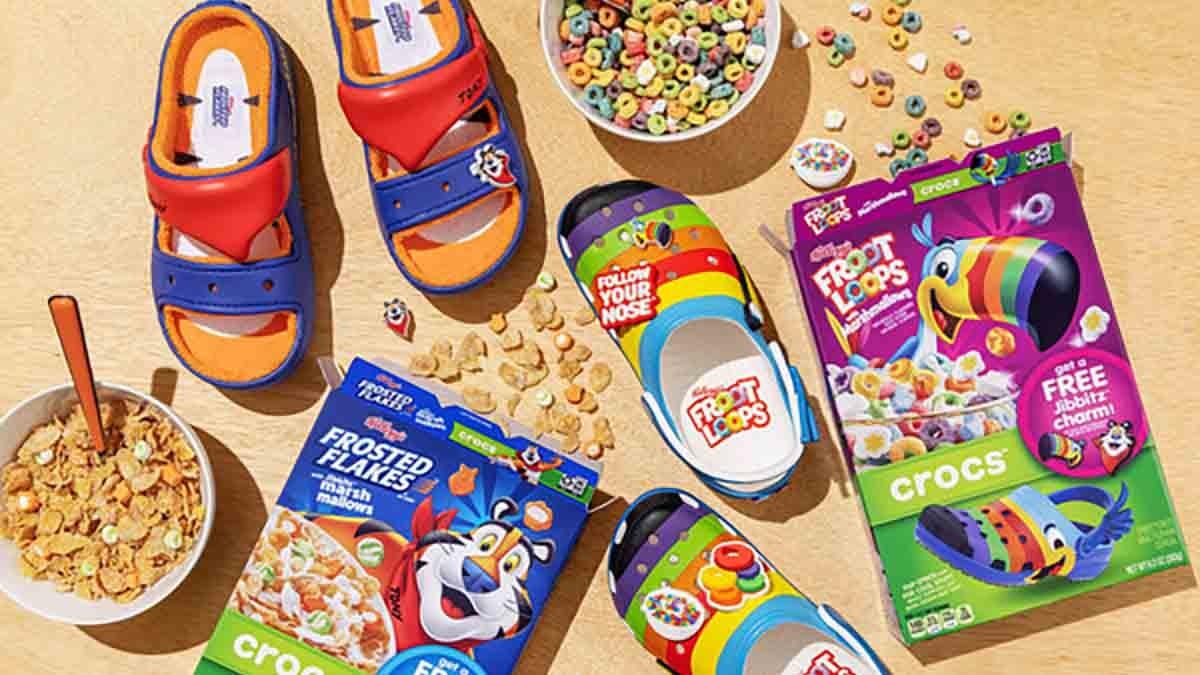 Талисманы Kellogg Тукан Сэм и тигр Тони теперь имеют собственные кроксы