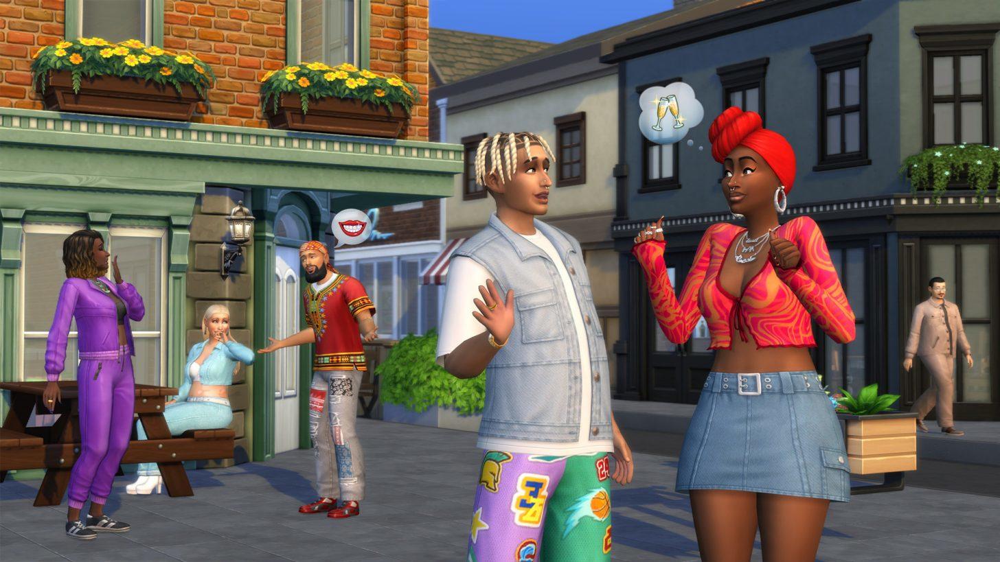 The Sims 4 Urban Homage & Party Essentials