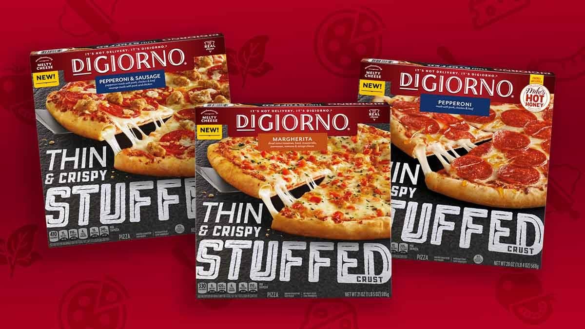 Digiorno представляет первую в своем роде пиццу на тонком тесте с начинкой