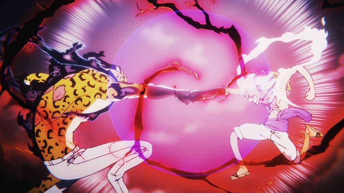 One Piece: Here's How Gear 5 Luffy vs. Lucci Fight Compares to the Manga