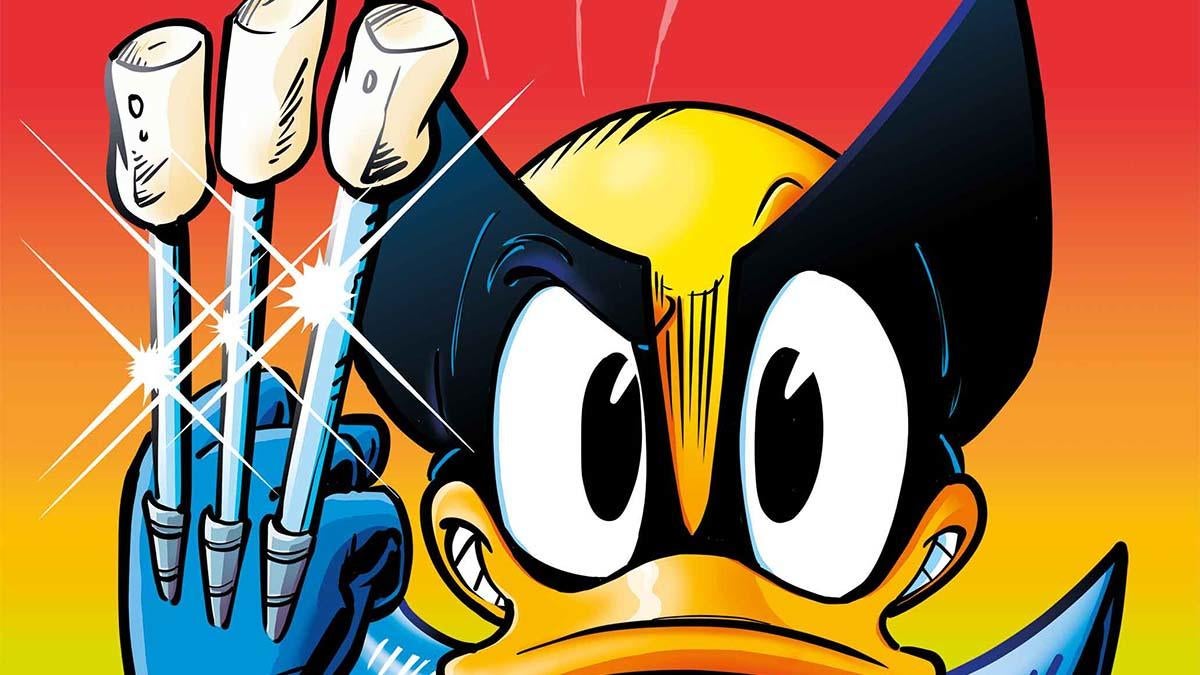 Marvel and Disney's First Crossover Features Wolverine and Donald Duck