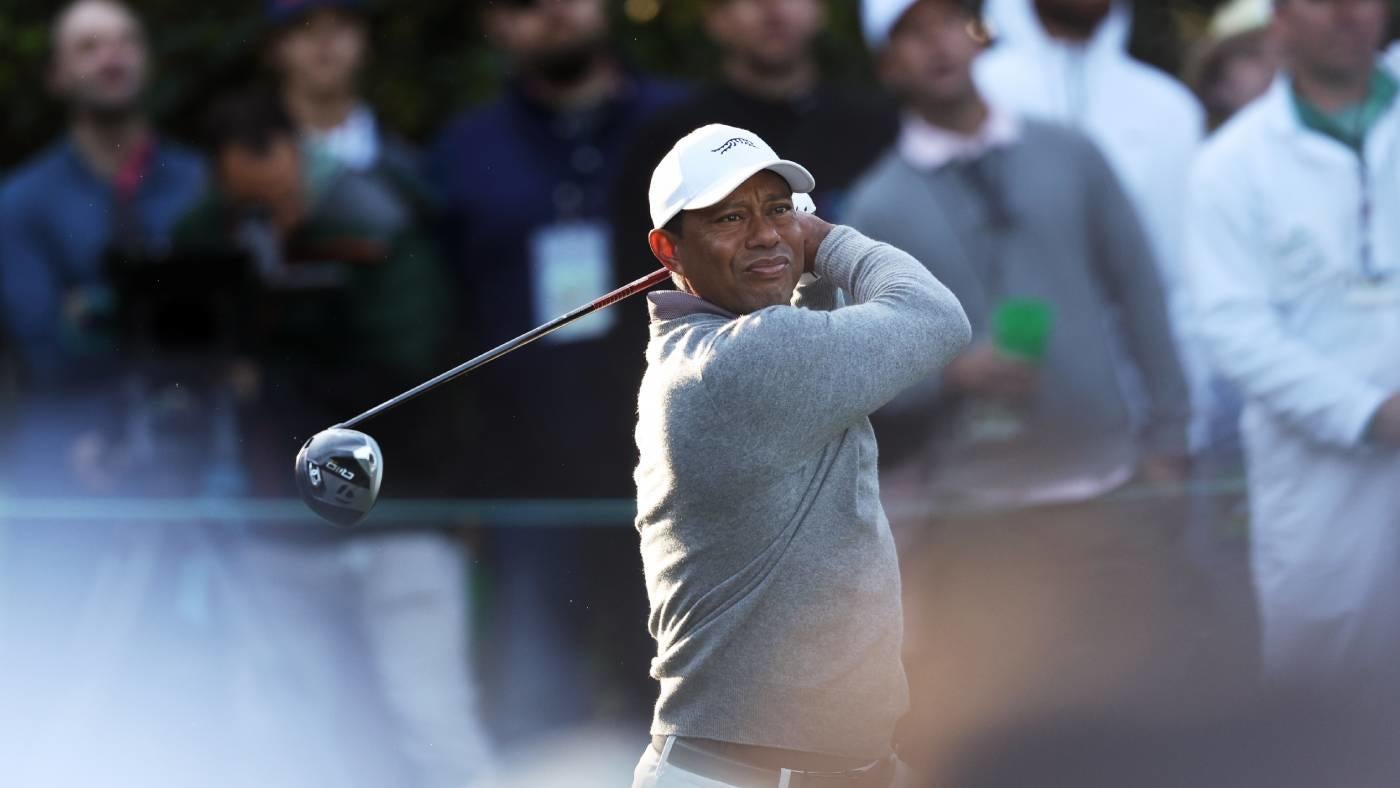 Masters 2024: Tiger Woods opens 1 over as 15-time major champion looks solid in return to Augusta National