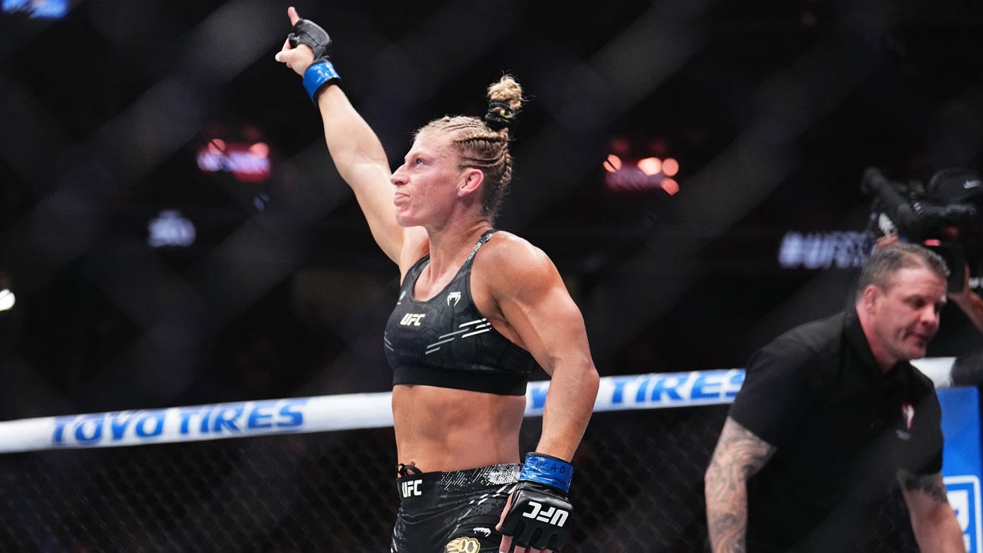 UFC 300 results, highlights: Kayla Harrison makes emphatic debut with submission of Holly Holm