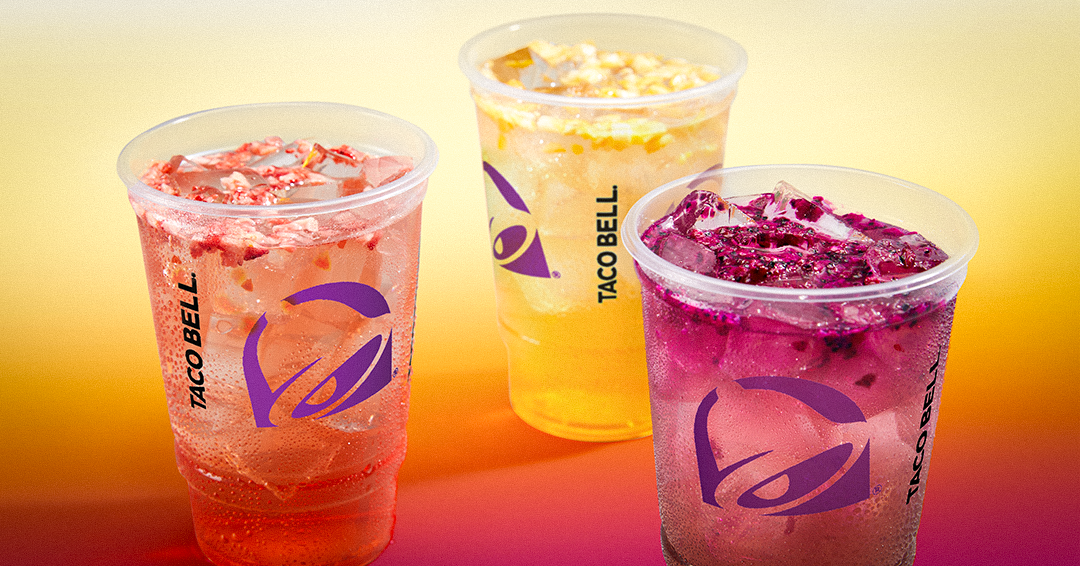 Taco Bell запускает новые Agua Refrescas (но есть одна загвоздка)