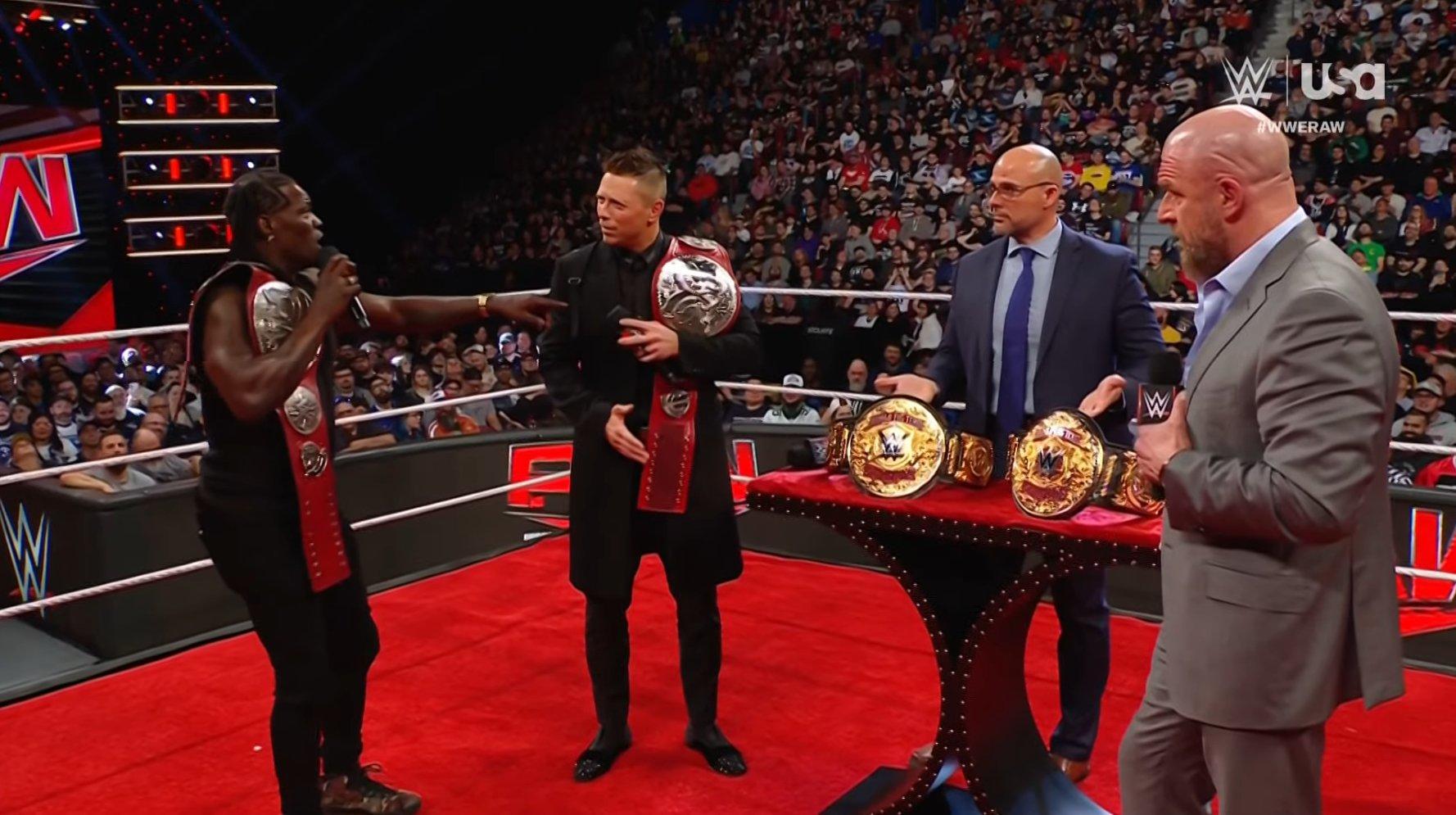 WWE Presents Awesome Truth With New Tag Team Championships on Raw