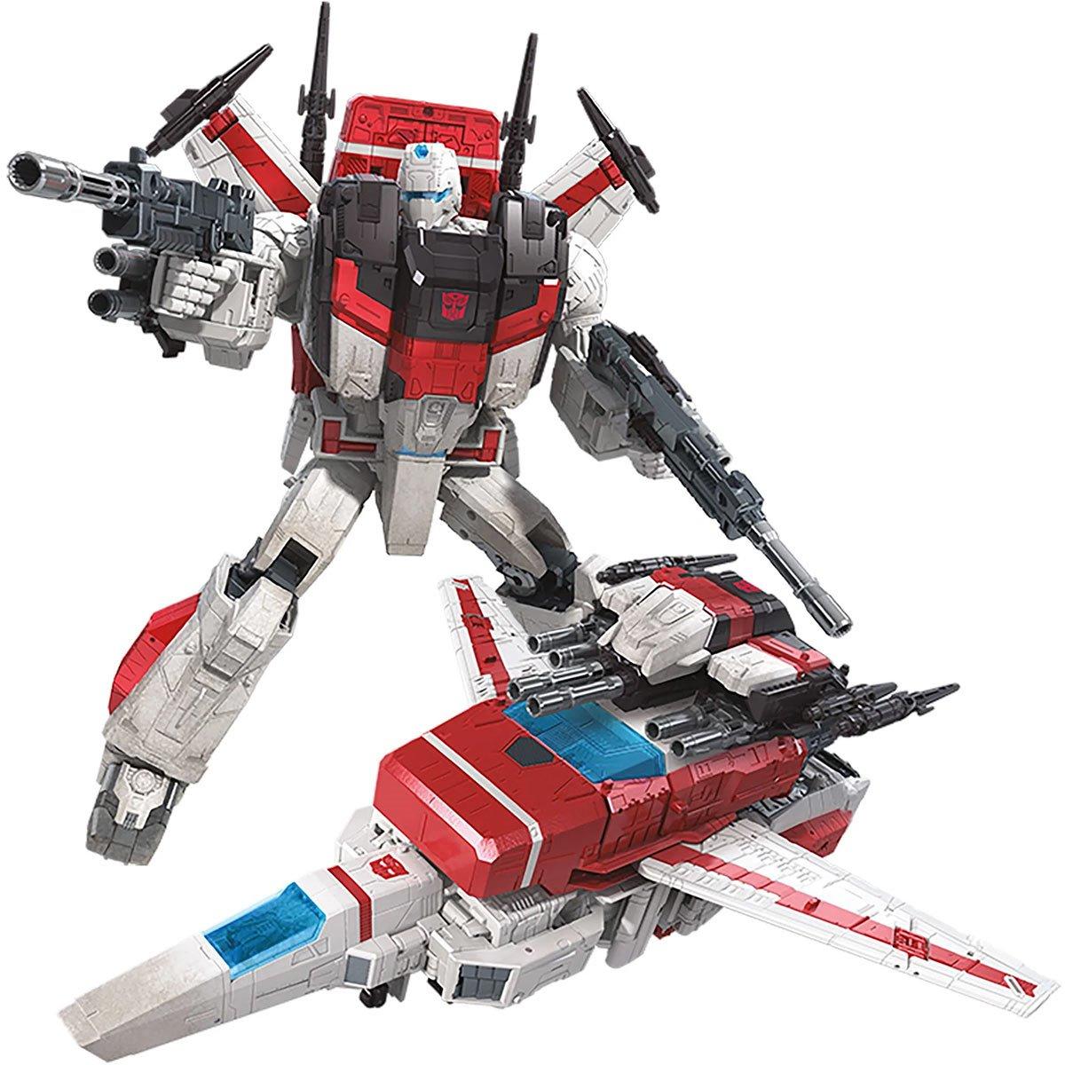 Hasbro переиздает набор из двух частей Transformers Siege Jetfire и Shattered Glass