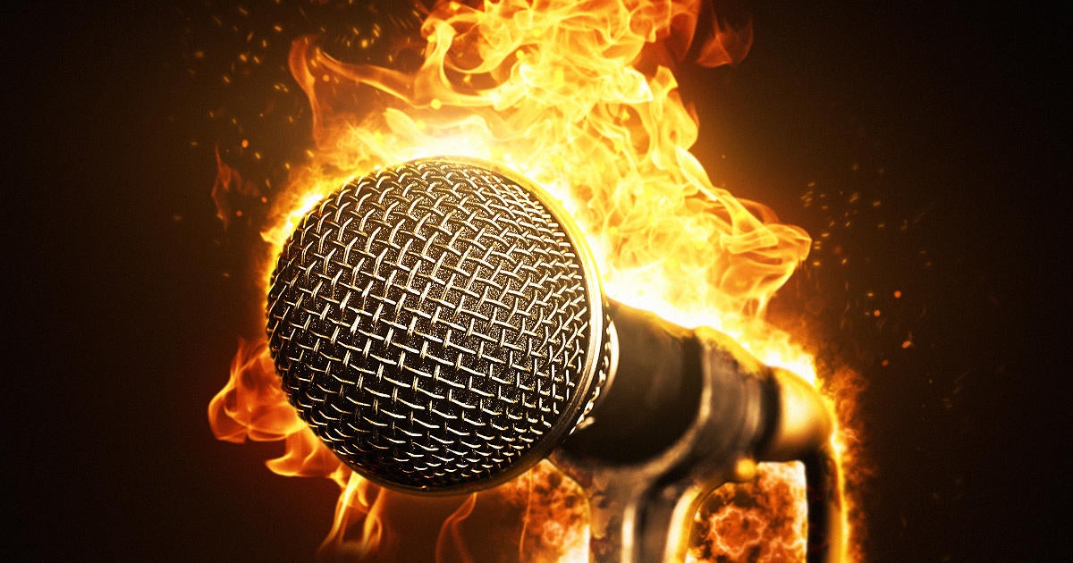 microphone-on-fire