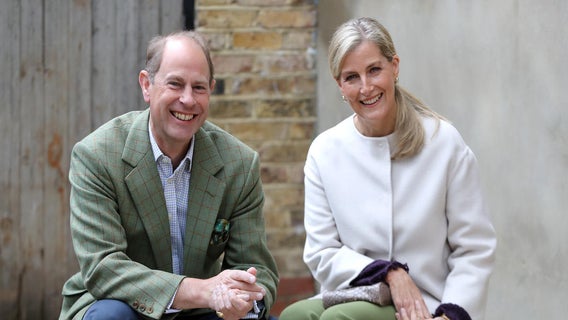 The Earl And Countess Of Wessex Visit Vauxhall City Farm