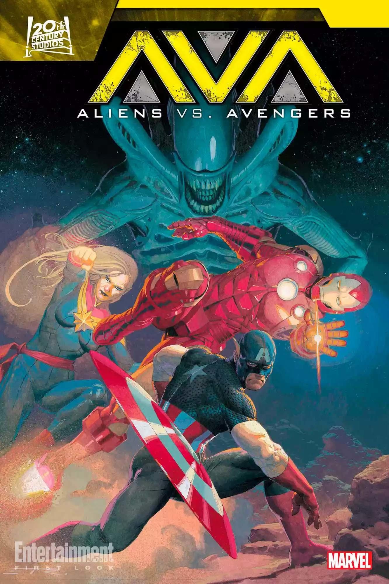 Marvel Announces Aliens vs. Avengers by Jonathan Hickman and Esad Ribic