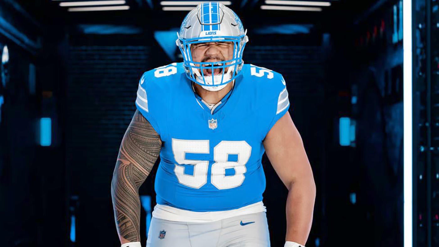 LOOK: Lions unveil new uniforms for 2024 season that includes a new black jersey combo
