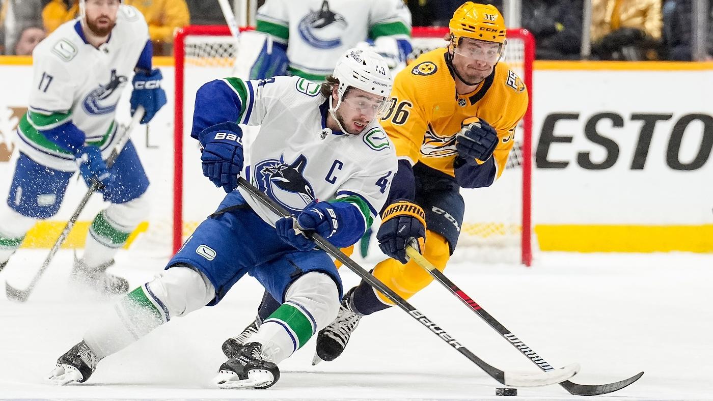 NHL playoffs: Canucks vs. Predators series schedule, TV channels, times, results