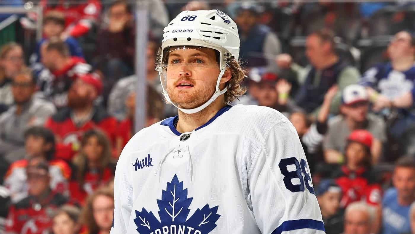 NHL Playoffs 2024: Maple Leafs’ William Nylander listed as questionable for Game 2 against Bruins