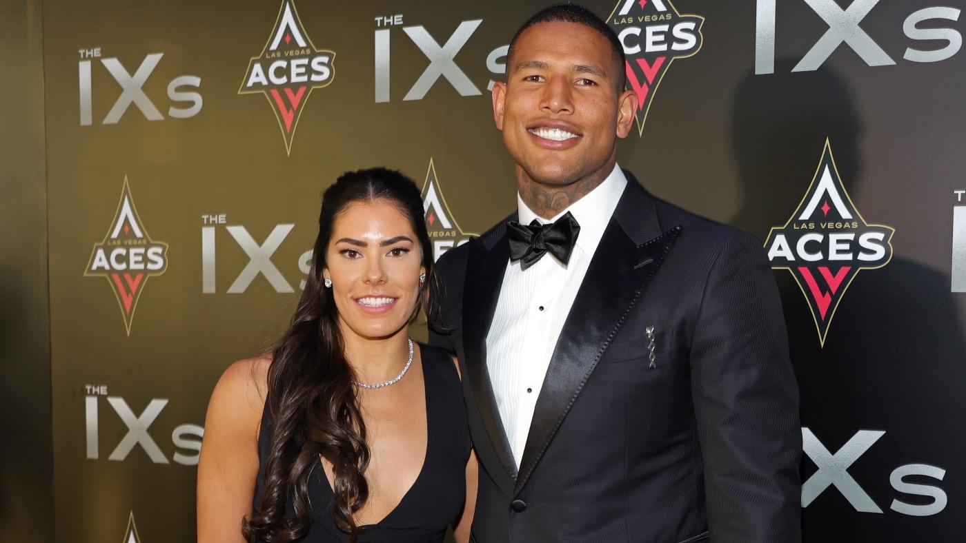 Giants' Darren Waller, Aces' Kelsey Plum filing for divorce after one year of marriage