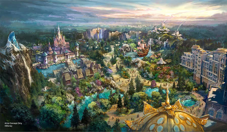 DisneySea раскрывает подробности о предстоящих аттракционах «Фэнтези-Спрингс», включая новые аттракционы «Холодное сердце», «Рапунцель: Запутанная история» и «Питер Пэн»